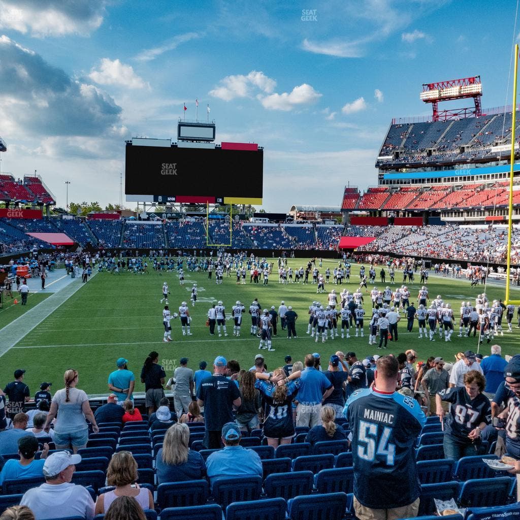 Nissan Stadium - Section 125 Seat View