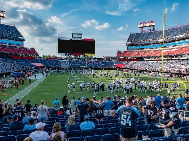 Nissan Stadium - Section 125 Seat View