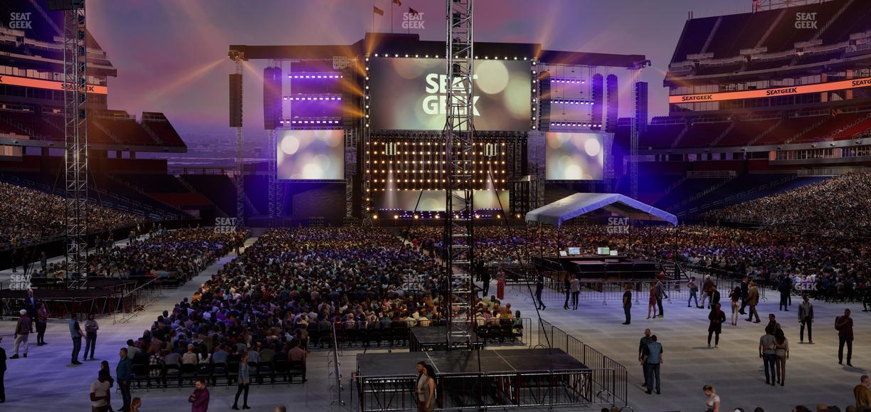 Nissan Stadium - Section 125 Seat View