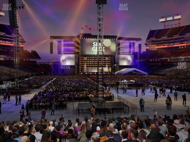 Nissan Stadium - Section 125 Seat View