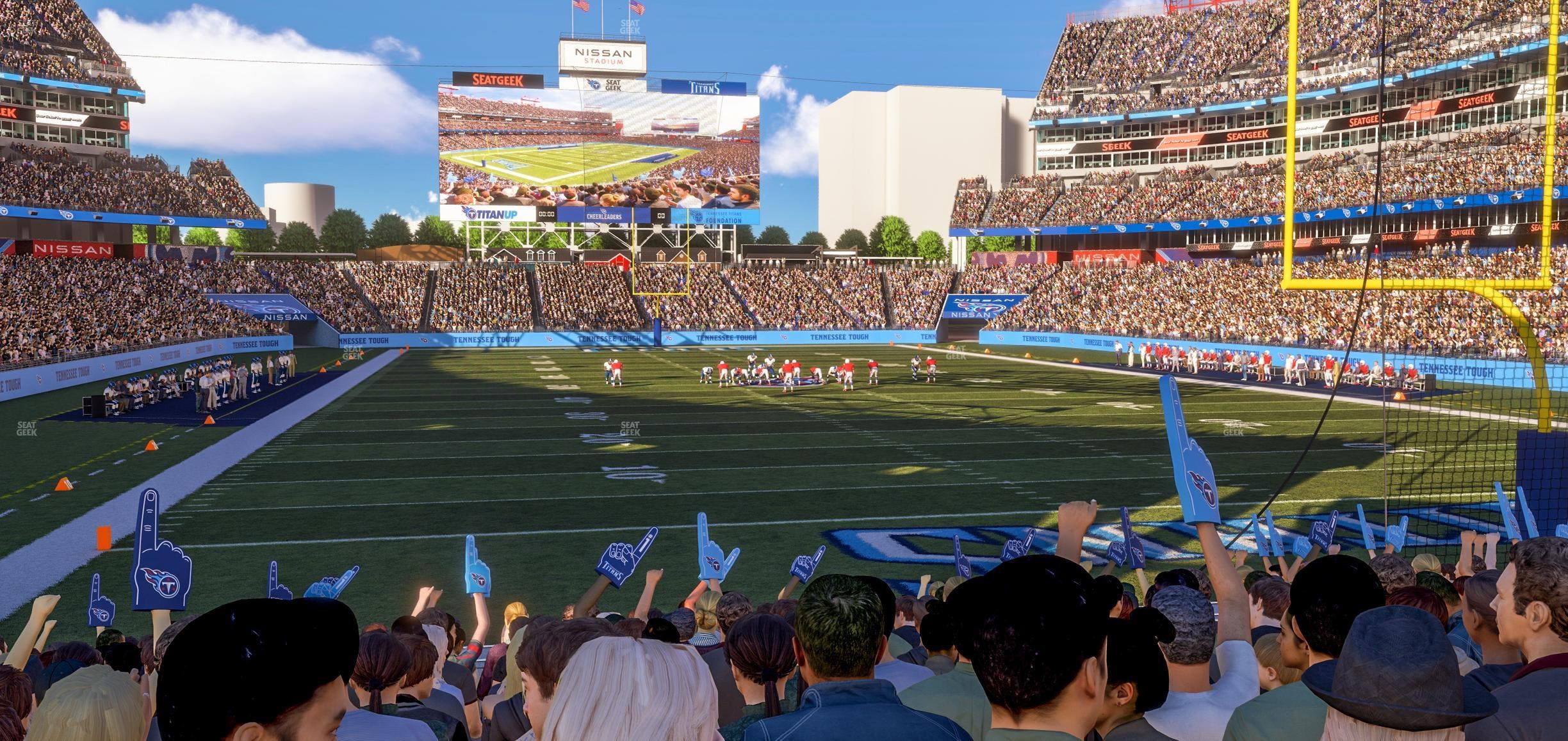 Nissan Stadium - Section 125 Seat View