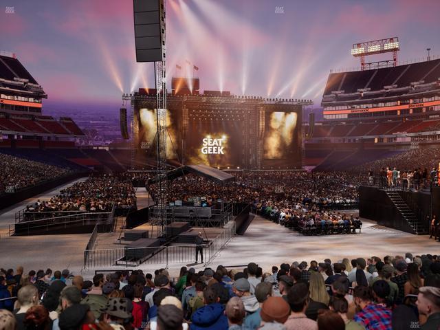 Nissan Stadium - Section 126 Seat View