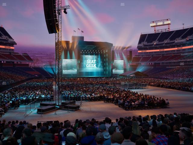 Nissan Stadium - Section 126 Seat View