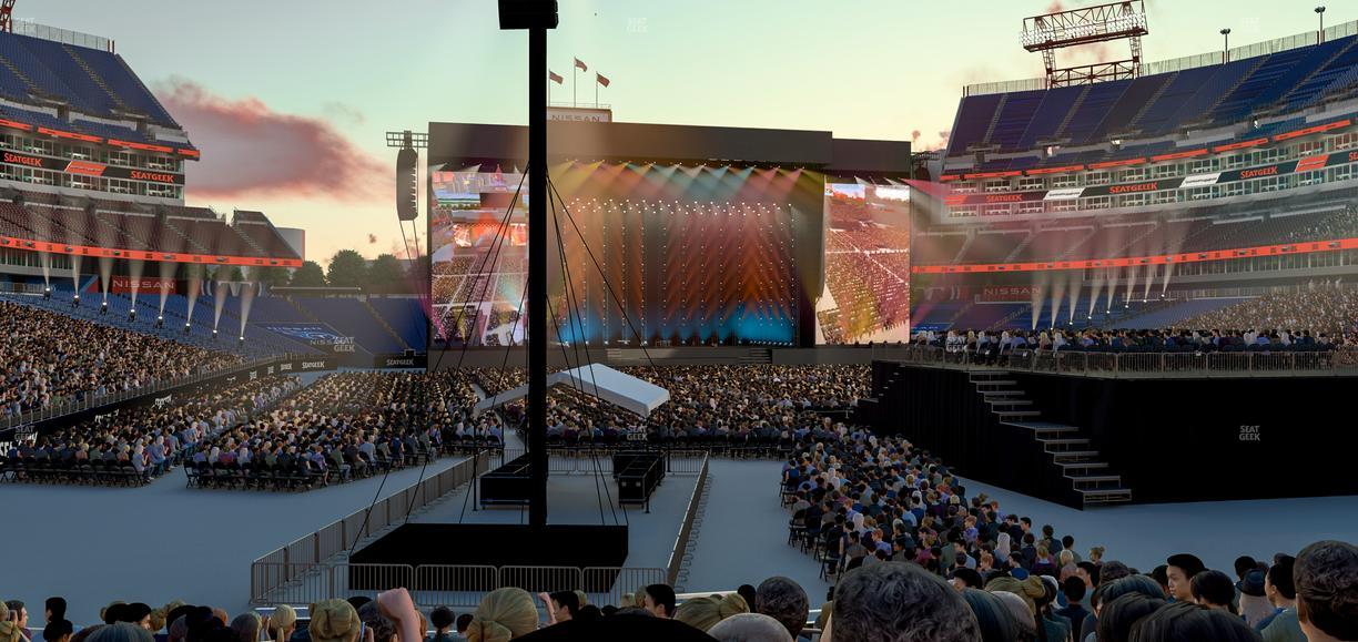 Nissan Stadium - Section 126 Seat View