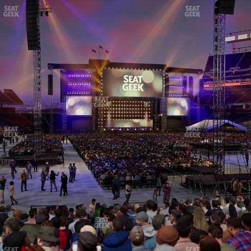 Nissan Stadium - Section 126 Seat View