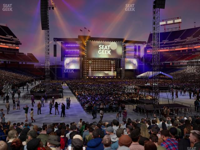 Nissan Stadium - Section 126 Seat View