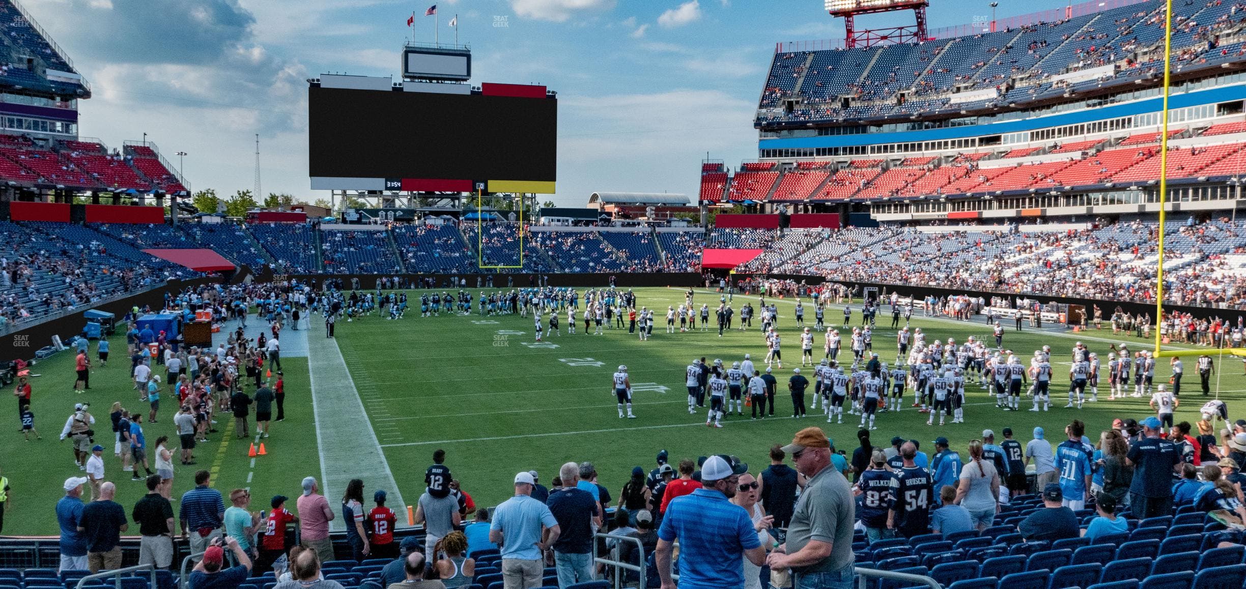 Nissan Stadium - Section 126 Seat View