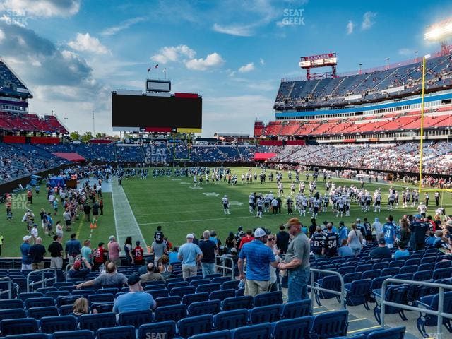 Nissan Stadium - Section 126 Seat View
