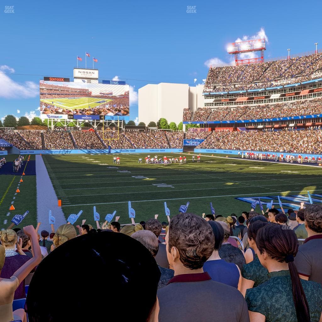 Nissan Stadium - Section 126 Seat View
