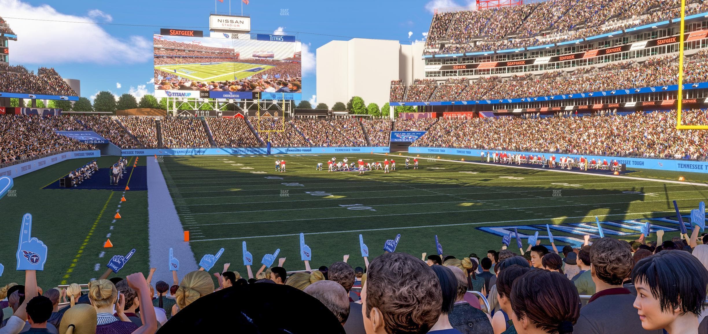 Nissan Stadium - Section 126 Seat View