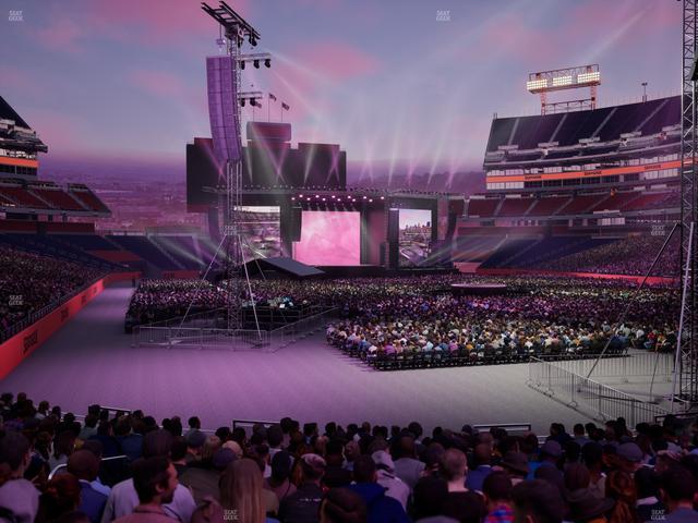 Nissan Stadium - Section 127 Seat View