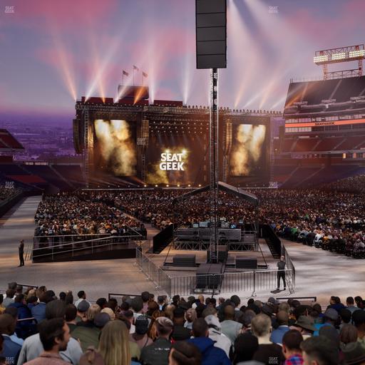 Nissan Stadium - Section 127 Seat View