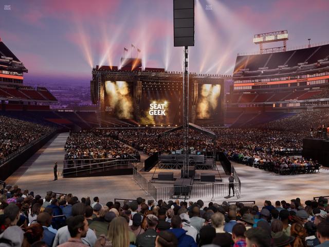 Nissan Stadium - Section 127 Seat View