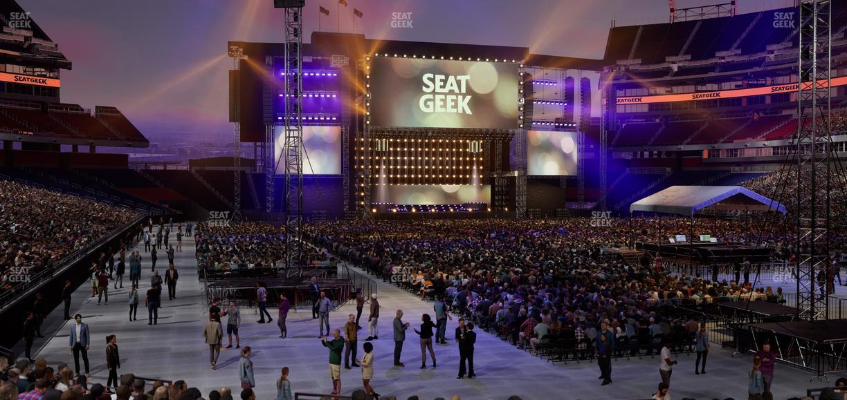 Nissan Stadium - Section 127 Seat View