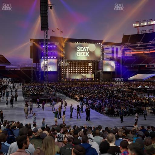 Nissan Stadium - Section 127 Seat View