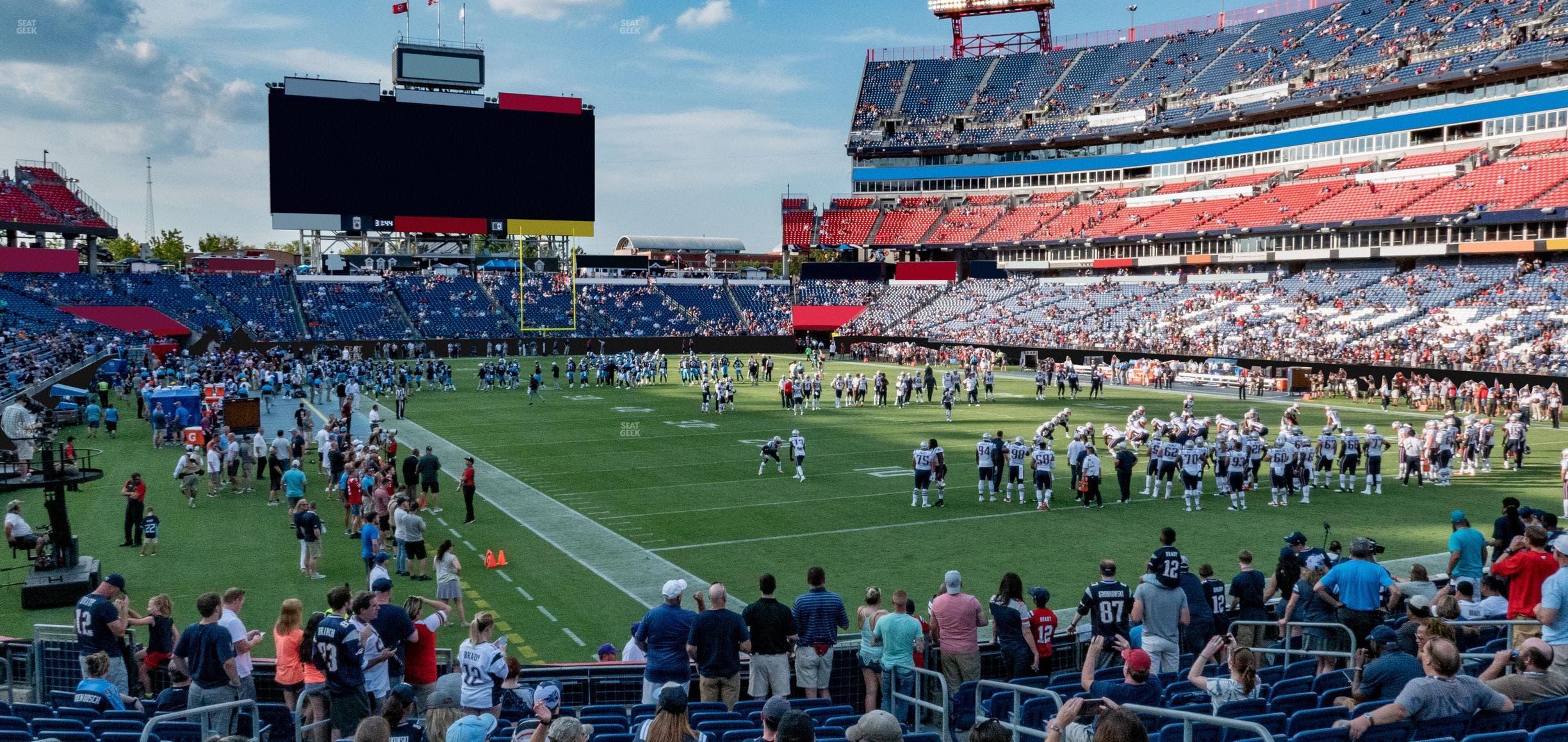 Nissan Stadium - Section 127 Seat View