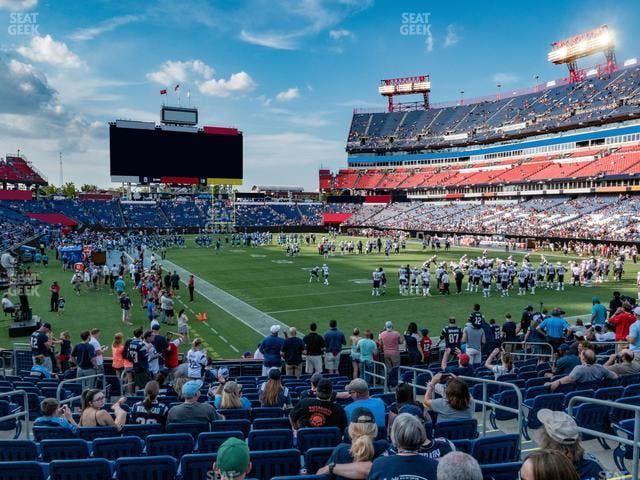 Nissan Stadium - Section 127 Seat View