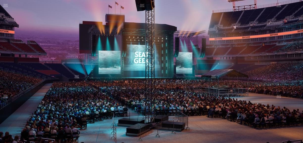 Nissan Stadium - Section 127 Seat View