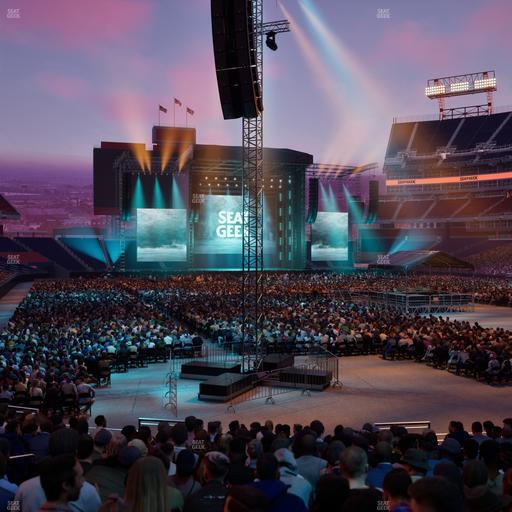 Nissan Stadium - Section 127 Seat View