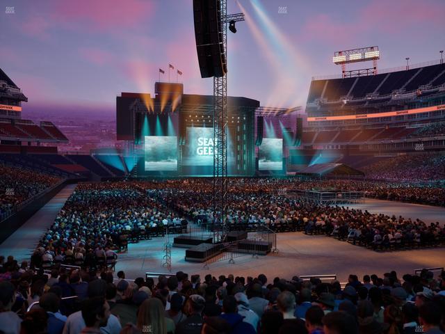 Nissan Stadium - Section 127 Seat View