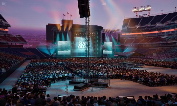 Nissan Stadium - Section 127 Seat View