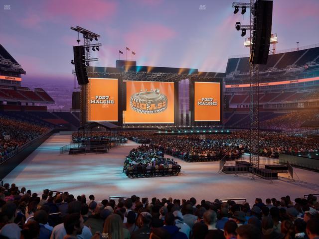 Nissan Stadium - Section 127 Seat View