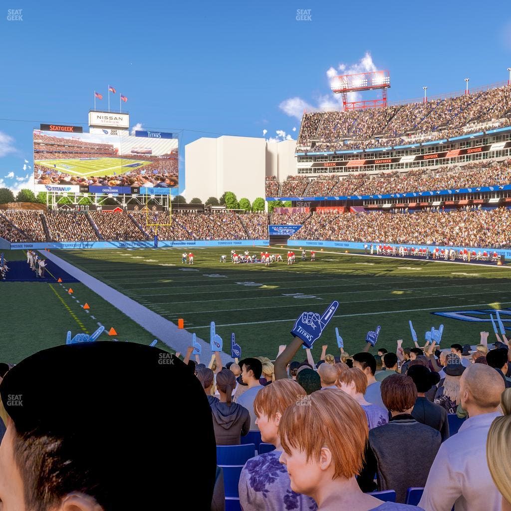 Nissan Stadium - Section 127 Seat View