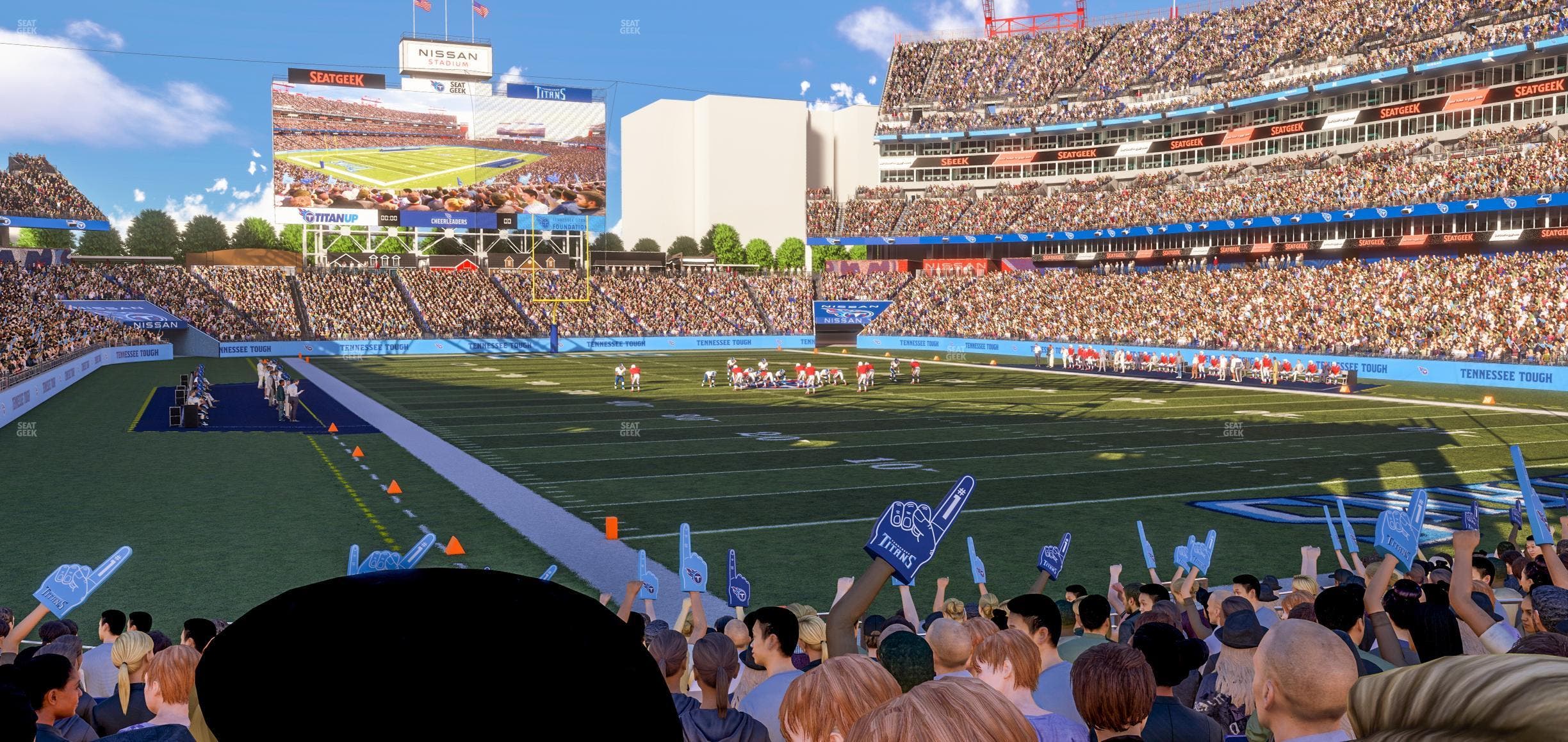 Nissan Stadium - Section 127 Seat View
