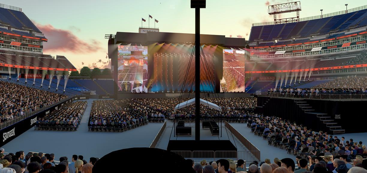 Nissan Stadium - Section 127 Seat View