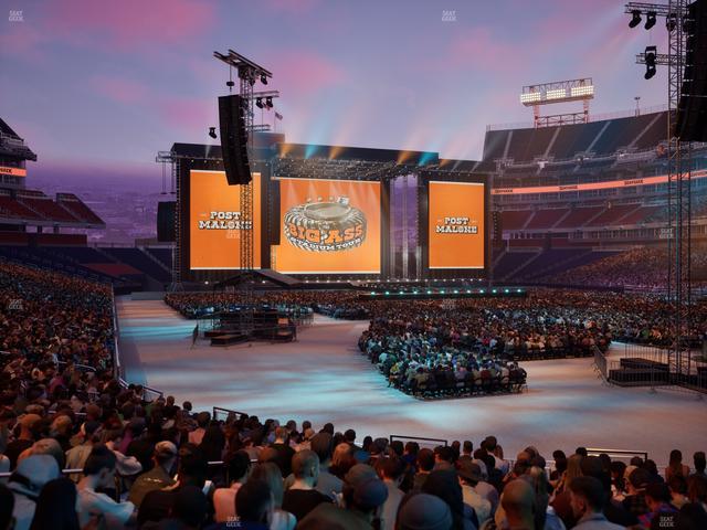 Nissan Stadium - Section 128 Seat View