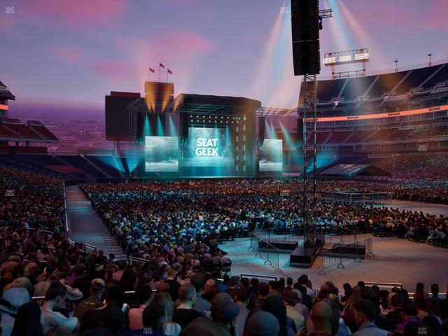 Nissan Stadium - Section 128 Seat View