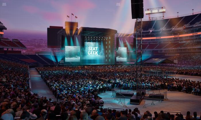 Nissan Stadium - Section 128 Seat View