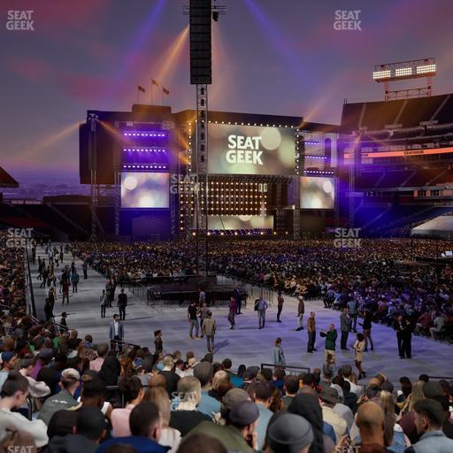 Nissan Stadium - Section 128 Seat View