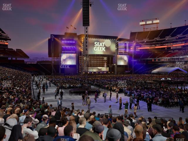 Nissan Stadium - Section 128 Seat View