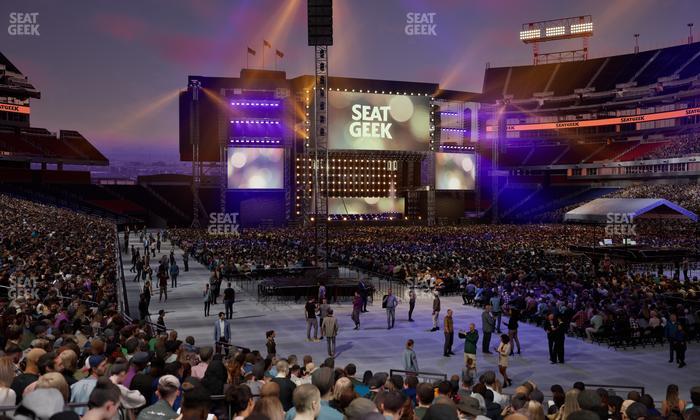 Nissan Stadium - Section 128 Seat View