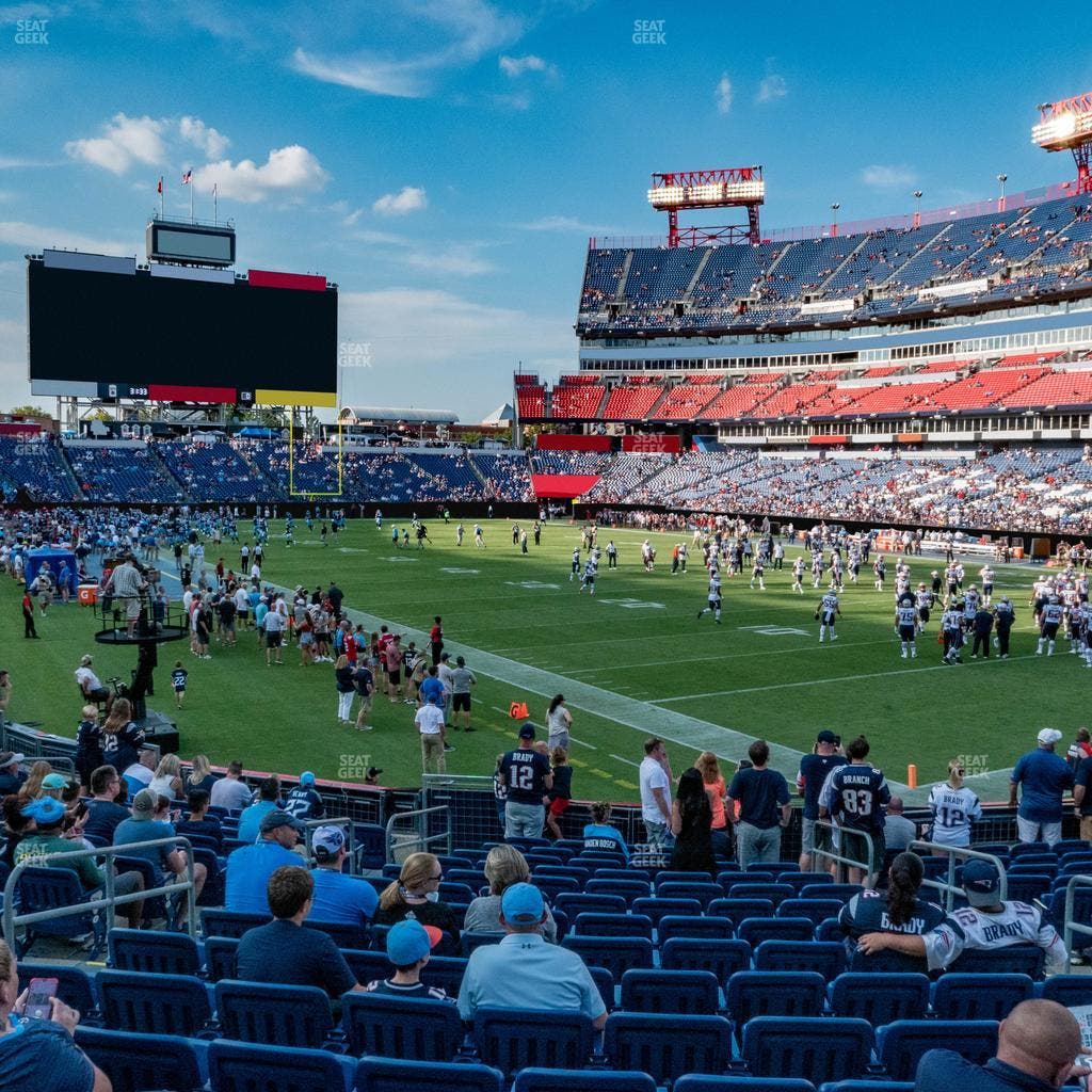Nissan Stadium - Section 128 Seat View
