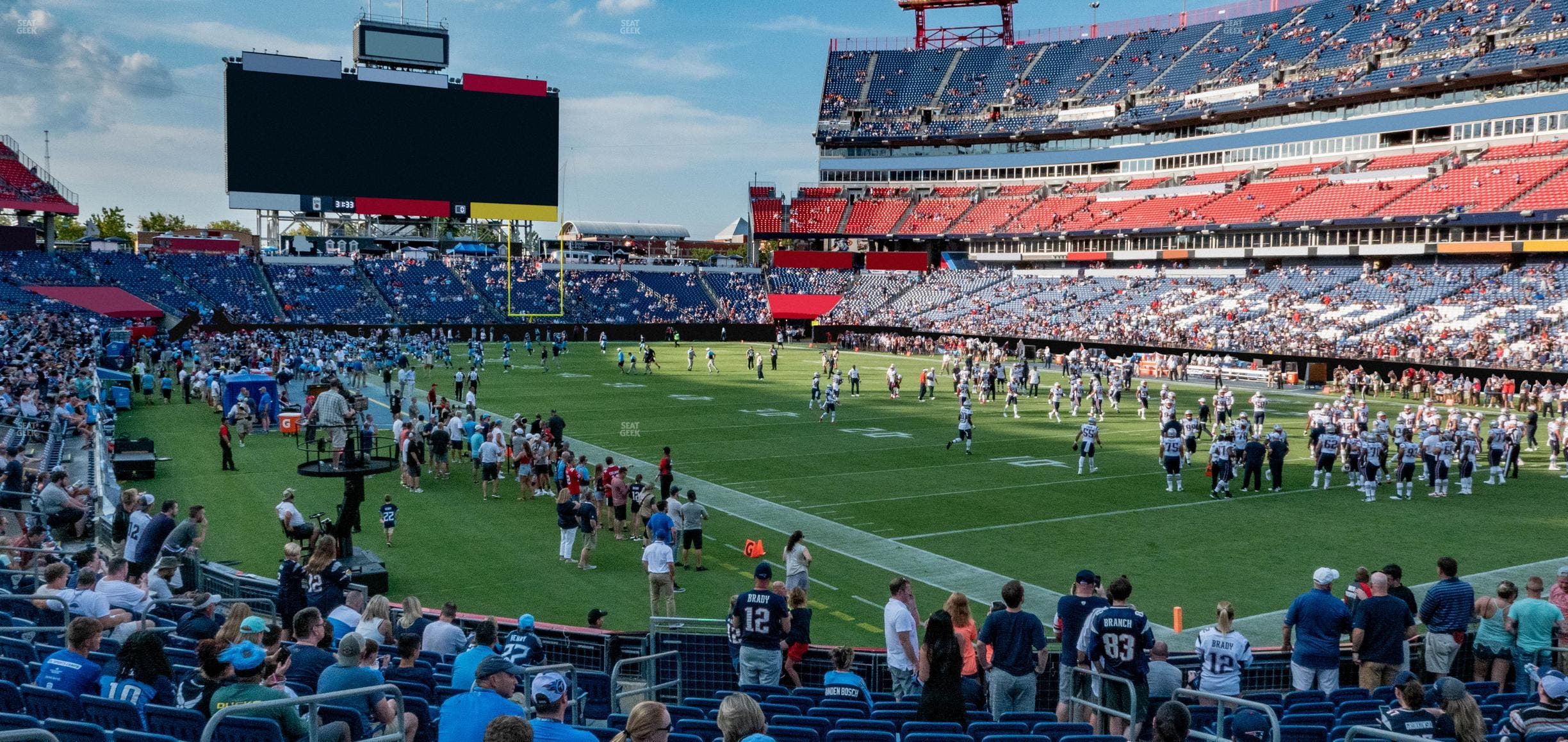 Nissan Stadium - Section 128 Seat View