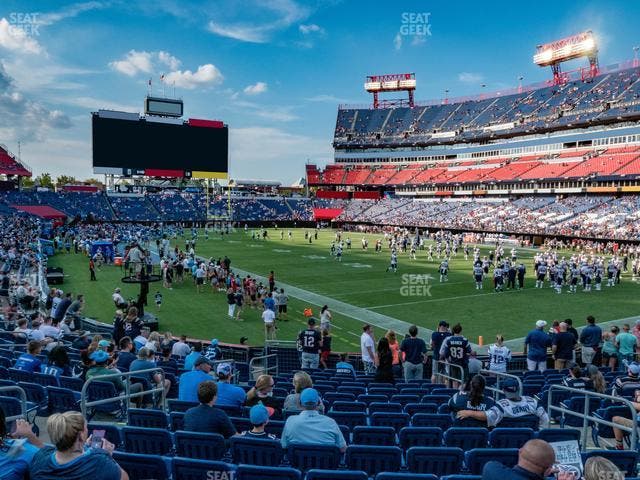 Nissan Stadium - Section 128 Seat View