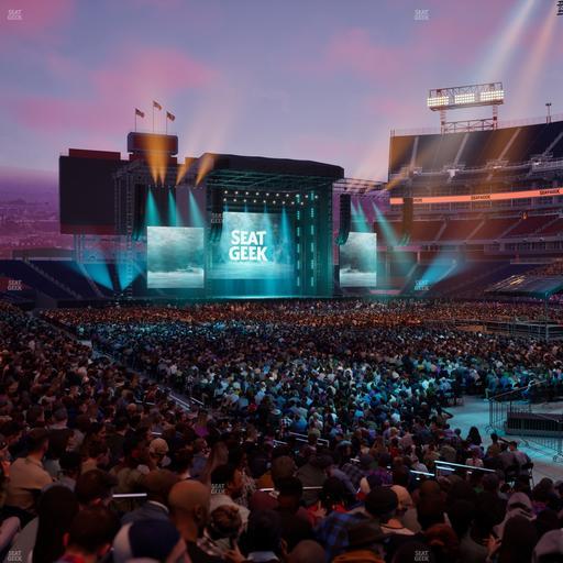 Nissan Stadium - Section 129 Seat View