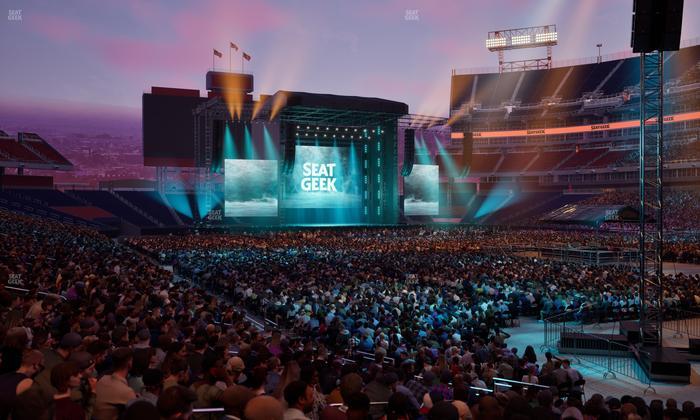 Nissan Stadium - Section 129 Seat View