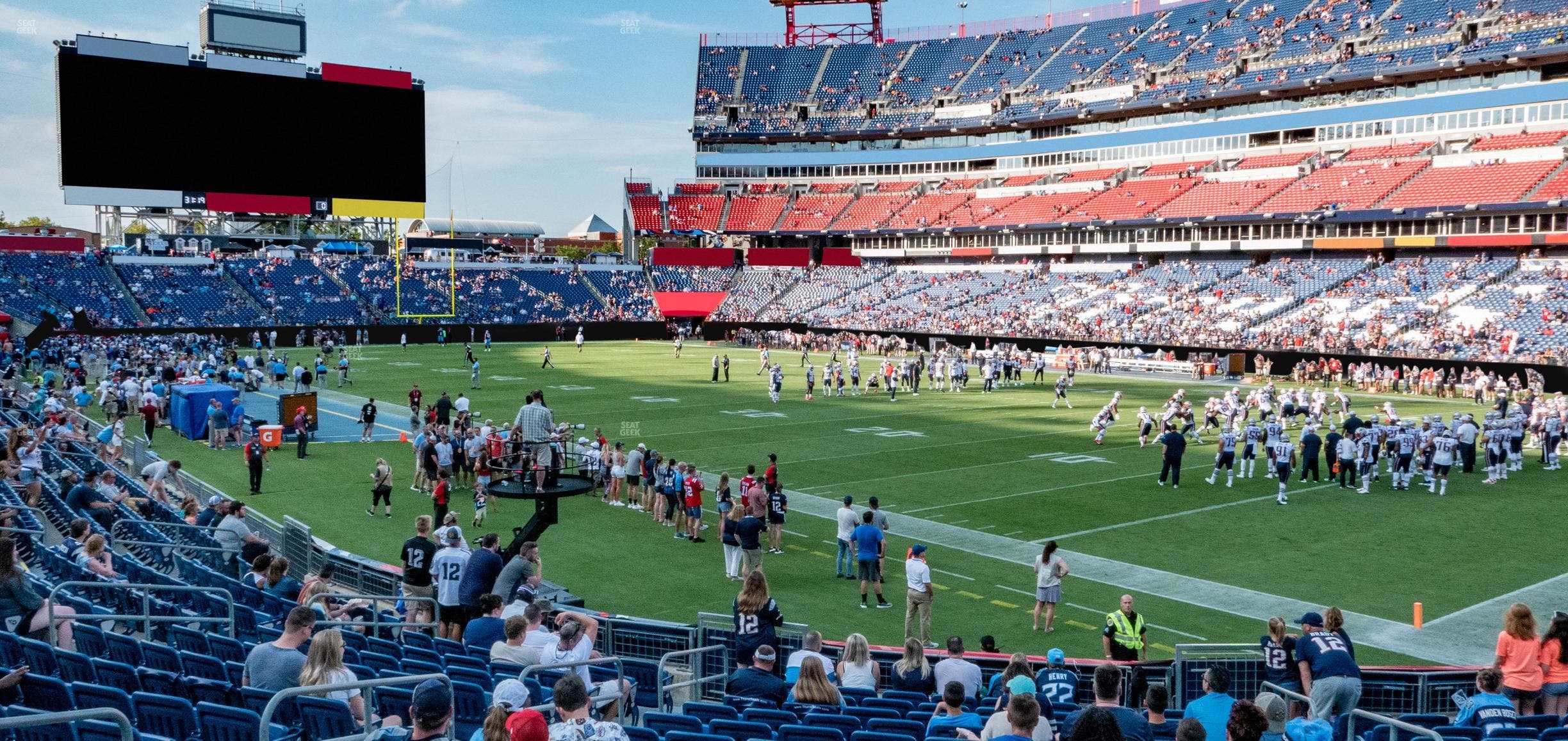 Nissan Stadium - Section 129 Seat View