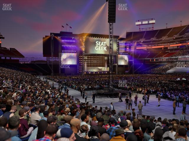 Nissan Stadium - Section 129 Seat View