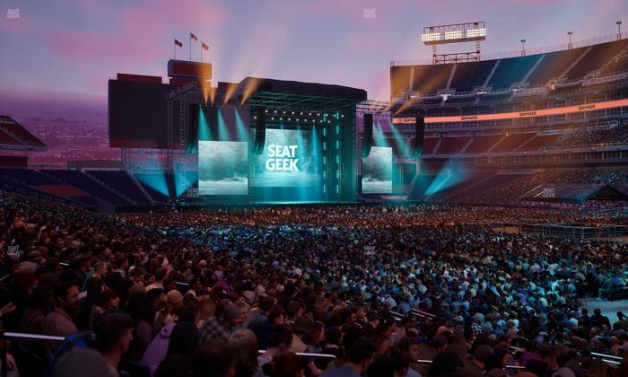 Nissan Stadium - Section 130 Seat View