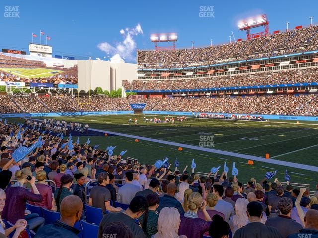 Nissan Stadium - Section 130 Seat View