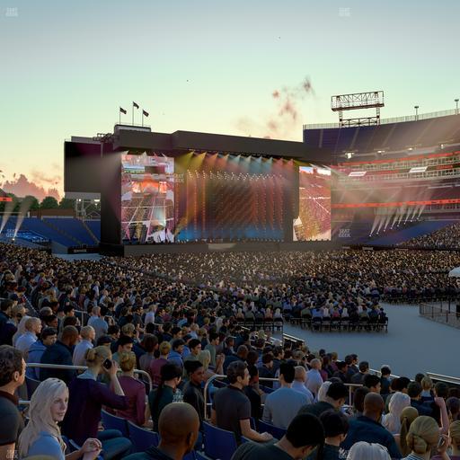 Nissan Stadium - Section 130 Seat View
