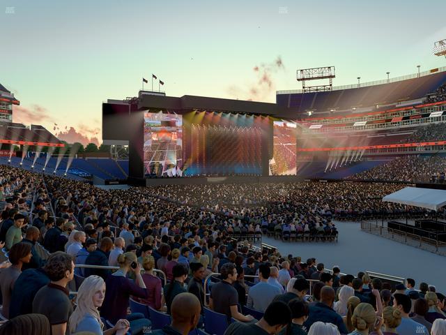Nissan Stadium - Section 130 Seat View
