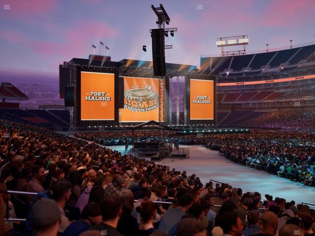Nissan Stadium - Section 130 Seat View