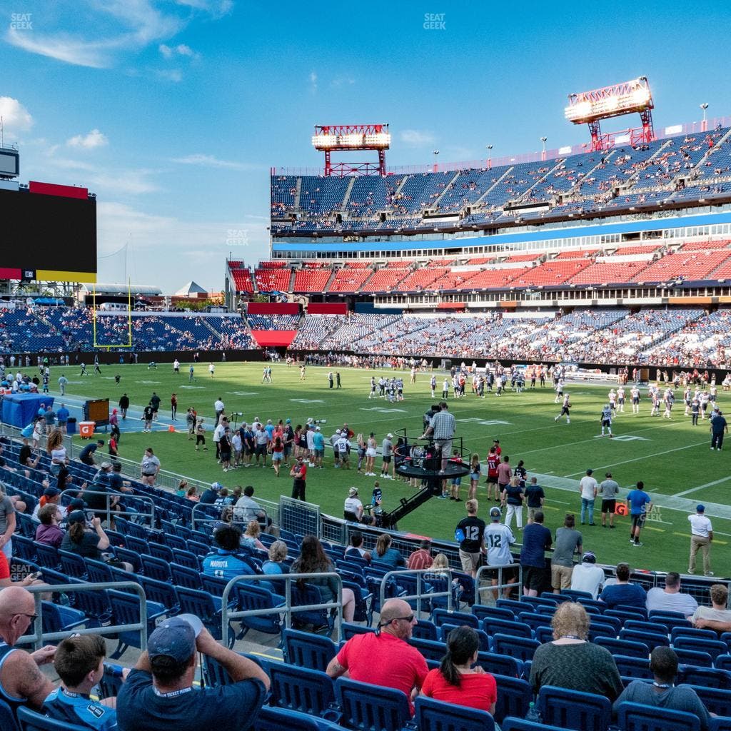 Nissan Stadium - Section 130 Seat View