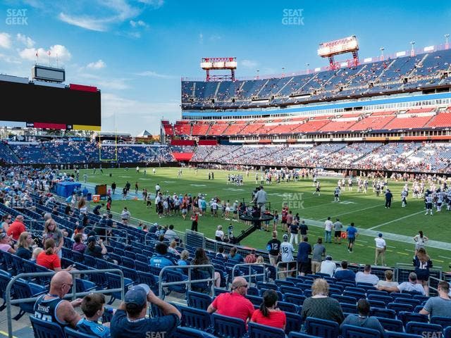 Nissan Stadium - Section 130 Seat View