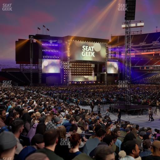 Nissan Stadium - Section 130 Seat View